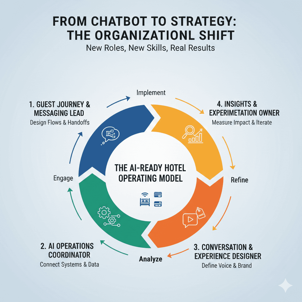 The AI-Ready Hotel Org Chart: New Roles, New Skills, Real Results